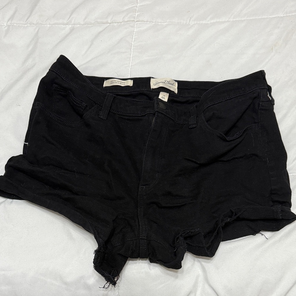 Universal Thread Black Jean Shorts